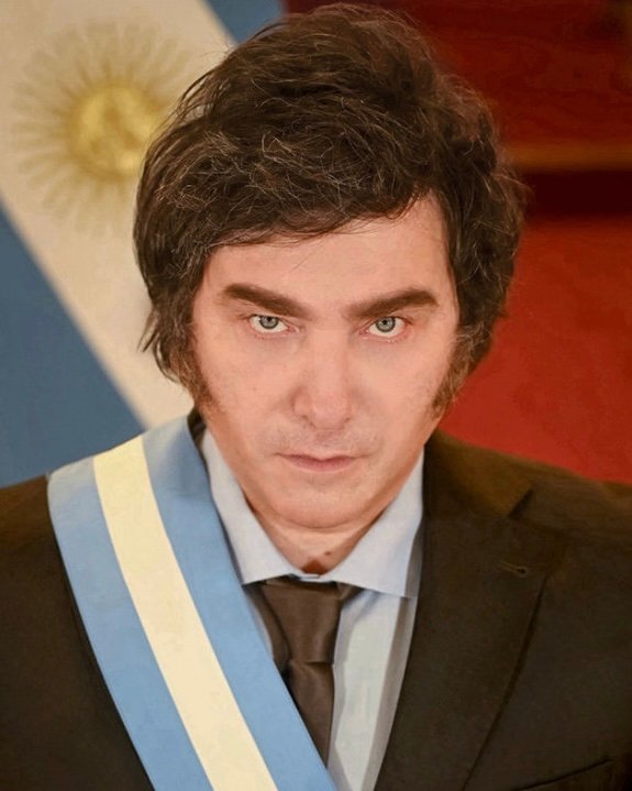 Retrato de Javier Milei